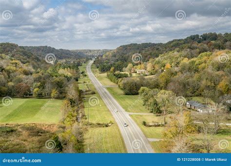 View from Double Arch Bridge at Natchez Trace Parkway Stock Photo - Image of landscape ...