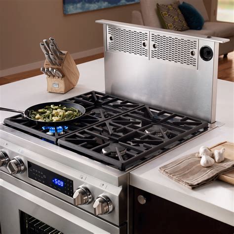 Renaissance® 48"/46"/36"/30" Downdrafts | Kitchen island with stove ...