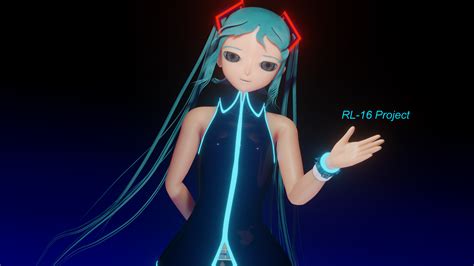 Hatsune Miku Blender Update by RL-16 Project