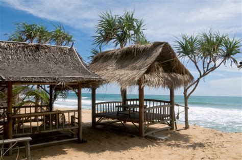 Beach Hut On Sai Kaew Beach In Phuket Thailand Stock Photo - Download Image Now - iStock