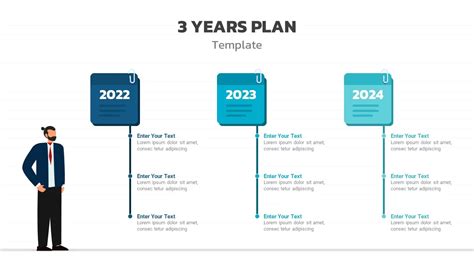 3 Year Strategic Plan PowerPoint template - SlideBazaar