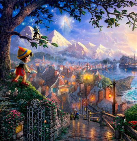 The Art Of Animation, Thomas Kinkade - Disney