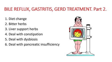 BILE REFLUX, GASTRITIS, GERD TREATMENT. Part 2. - YouTube