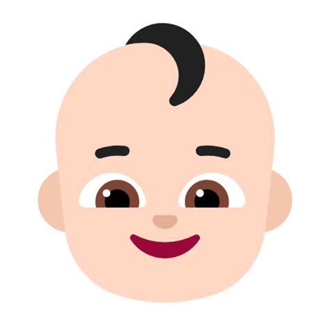 👶🏻 Baby: Light Skin Tone Emoji Meaning - From Girl & Guy - Emojisprout