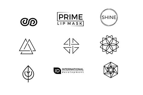 25 minimal logos Bundle (10747) | Logos | Design Bundles