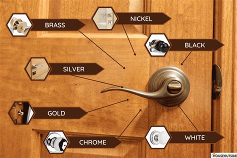 What Color Door Knobs For Wood Doors? - houseoutside.com