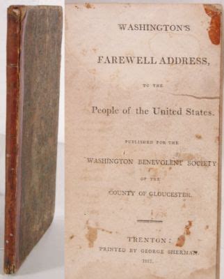 1812 GEORGE WASHINGTON FEDERALIST PARTY CAMPAIGN BOOK -- Antique Price Guide Details Page