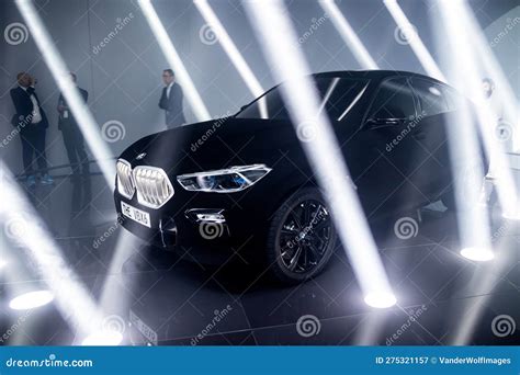 BMW X6 Vantablack car editorial photography. Image of black - 275321157