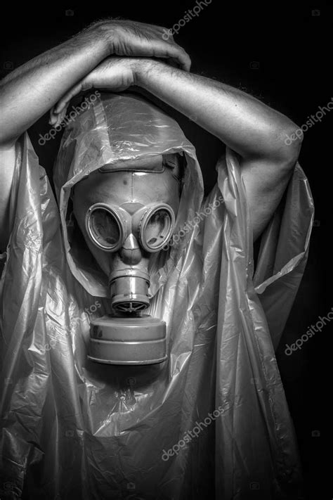 Man in biohazard suit — Stock Photo © outsiderzone #150635892