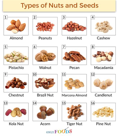 Nuts & Seeds - Only Foods