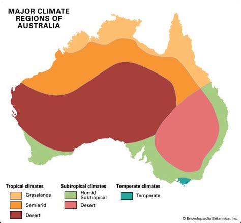 Australia: climate regions - Kids | Britannica Kids | Homework Help