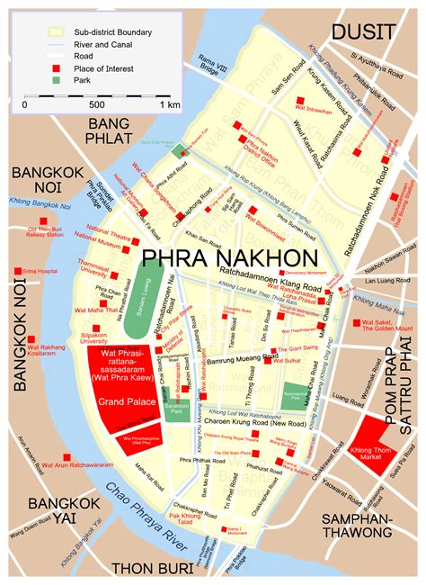 Map Phra Nakhon - MapSof.net