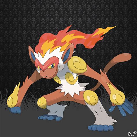 Pokémon - Infernape | Type - Fire/Fighting