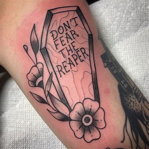 By @laurencaldwelltattoo Don't Fear The Reaper, Do Not Fear, Caldwell ...