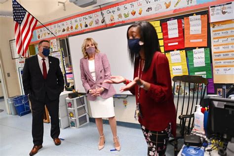 Jill Biden, Education Secretary Cardona Visit Meriden Public Schools