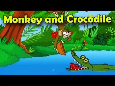 Monkey and Crocodile | Tales of Panchatantra English Story - YouTube