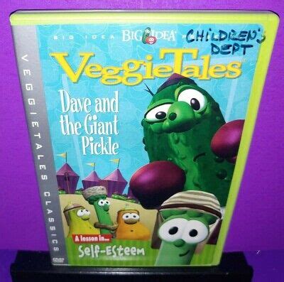 Veggie Tales Dave and the Giant Pickle DVD B582 | eBay