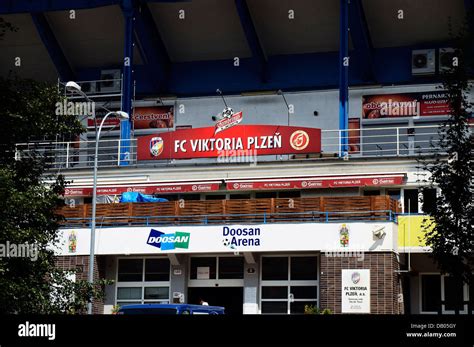 FC Viktoria Plzen stadium, Doosan Arena Stock Photo - Alamy