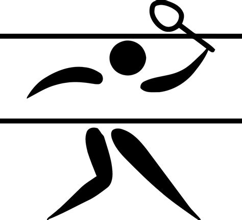 배드민턴 스포츠 로고 - Pixabay의 무료 벡터 그래픽