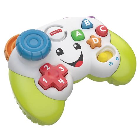 Fisher-Price Laugh & Learn Game & Learn Controller, Multicolor Early Learning Activities ...