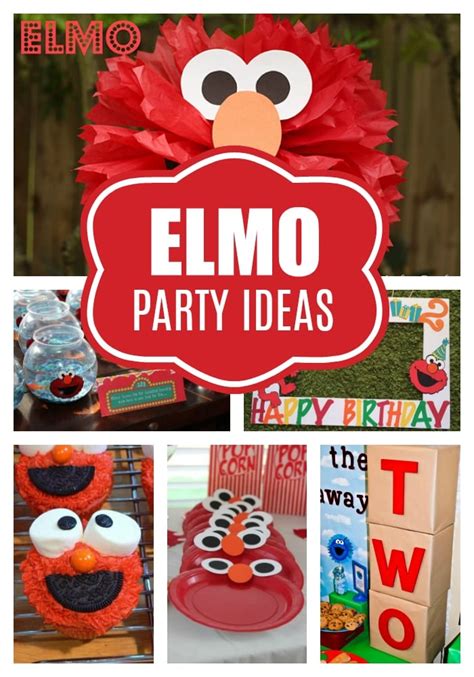 17 Fun Elmo Birthday Party Ideas - Pretty My Party