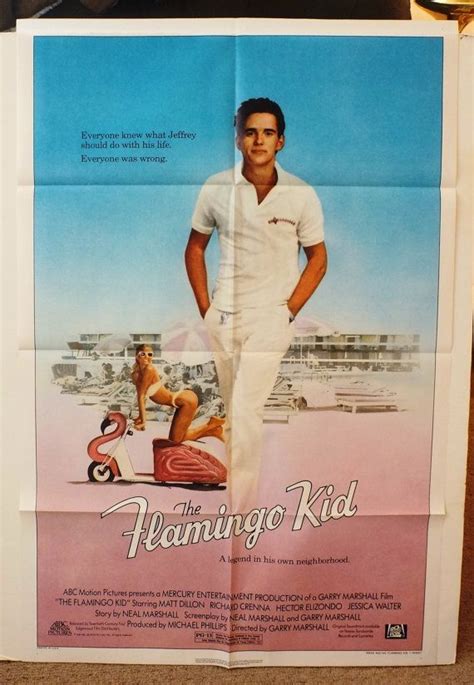 The Flamingo Kid Movie Poster the Flamingo Kid | Etsy | Kids movie poster, Matt dillon, Kids dvd