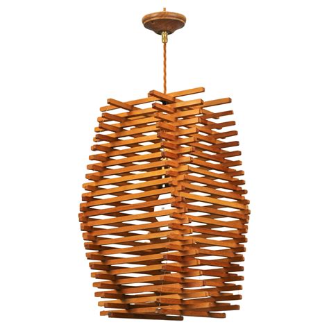 Mid-Century Modern Woven Pendant Light For Sale at 1stDibs | mid century modern pendant lights