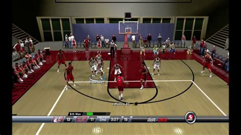 College Hoops 2K8 - First Conference Game - YouTube