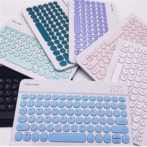 10 inches Rechargeable BT / Bluetooth Keyboard With Rechargeable ...