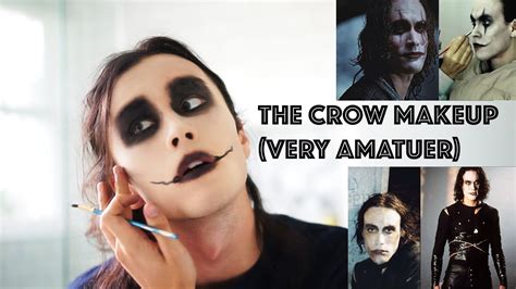 The Crow Makeup (Amateur) - YouTube