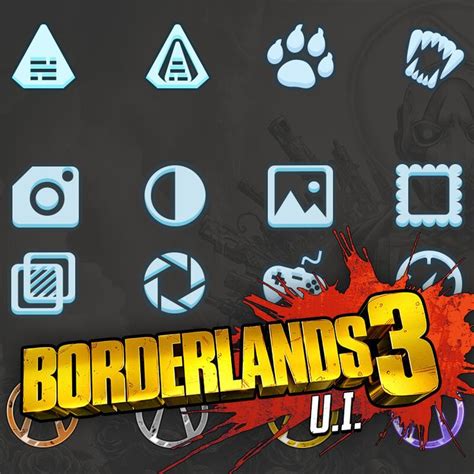 Borderlands 3: Miscellaneous Icons by Heather StaimpelMiscellaneous ...