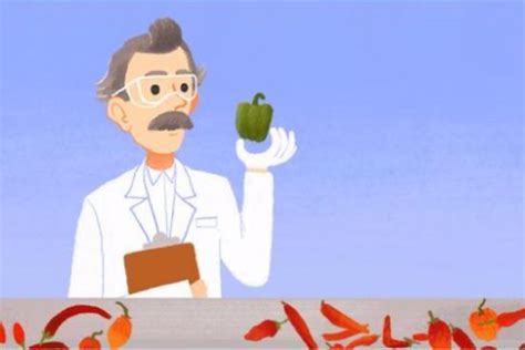 Google Doodle Commemorates Wilbur Scoville On His 151st Birthday ...