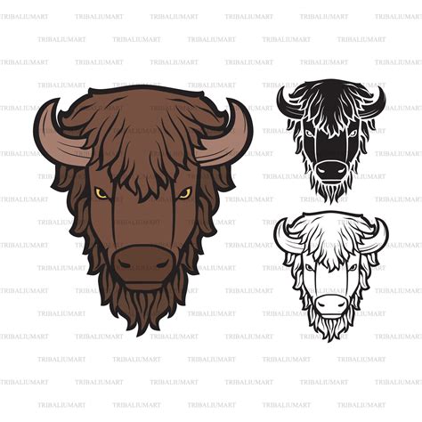 Funny Bison Svg - Etsy