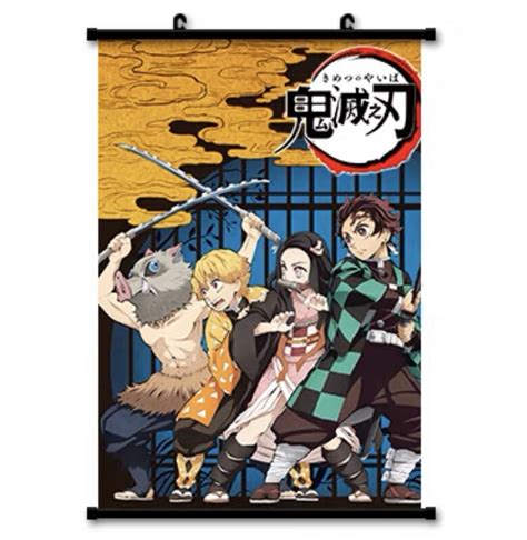 Anime Banner Large Wall Scroll Demon Slayer Poster