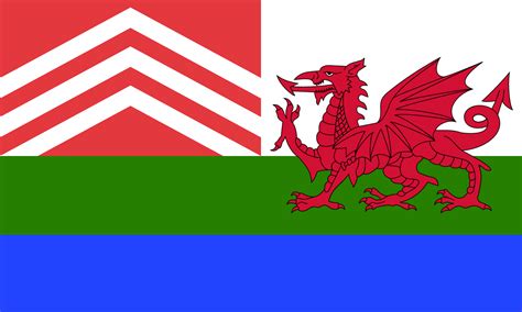 I redesigned my capital's flag (Cardiff). : vexillology