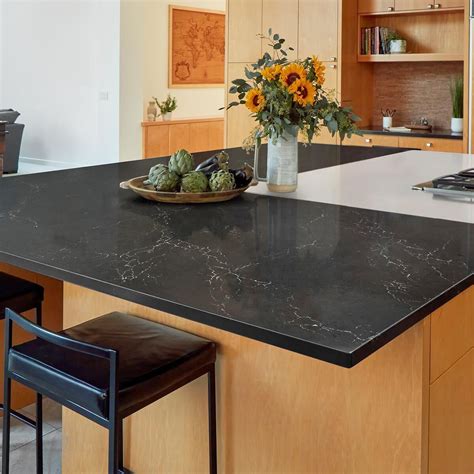 Cambria Charlestown 3cm Quartz Countertop | Nebraska Furniture Mart in 2024 | Black quartz ...