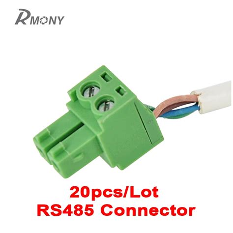 Rmony Free Shipping 20pcs/lot RS485 Connector for RS485 Cable-in CCTV Accessories from Security ...