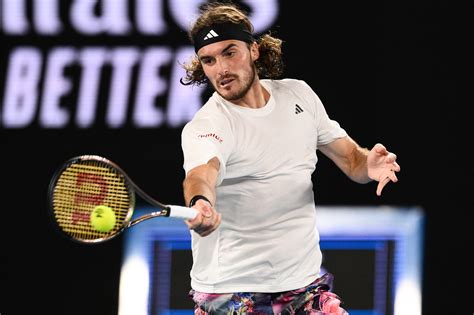 Stefanos Tsitsipas sends message to Margot Robbie at Australian Open