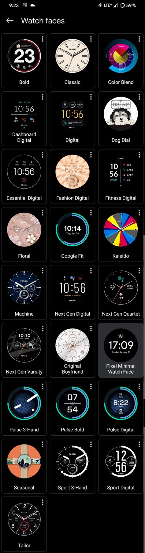 Fossil Gen 5 New Watch Faces Added and a lot deleted. : r/WearOS