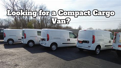 Where Did All the Small/Compact Cargo Vans Go? - YouTube