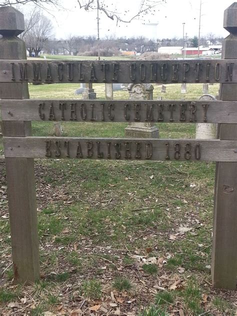 Immaculate Conception Church Cemetery in Dardenne Prairie, Missouri ...