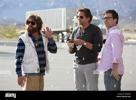 THE HANGOVER III ZACH GALIFIANAKIS, BRADLEY COOPER, ED HELMS TODD ...