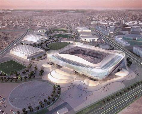 Qatar World Cup stadium reaches construction milestone | Architecture ...