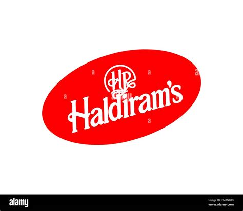 Haldiram's, rotated logo, white background Stock Photo - Alamy