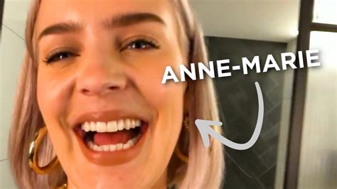 Anne-Marie Shows Off Her New Tattoos 💪 | FULL INTERVIEW - YouTube