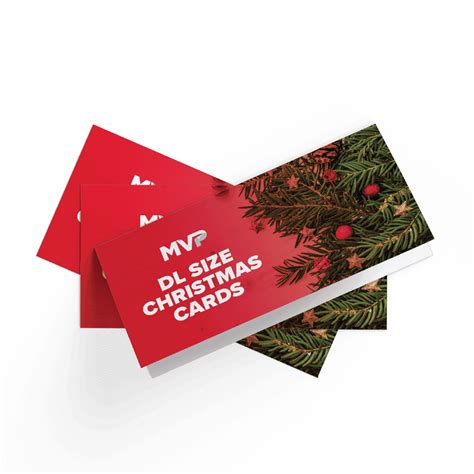 DL Christmas Cards Printing | Custom Digital Printing | MVP Print