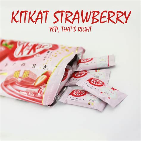 Kit kat Strawberry - Paperburners