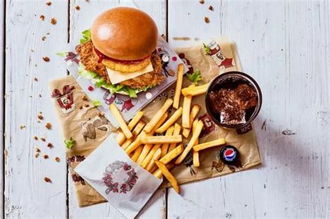 KFC's festive menu includes Christmas dinner box with festive fries and stuffing burger ...