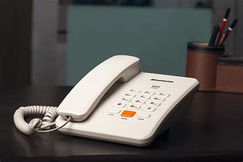 Binatone Spirit 111N Landline phone with basic cord for office and home ...