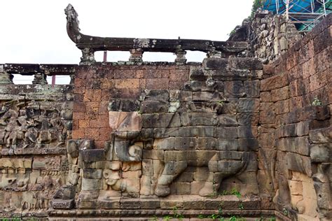 Terrace of the Elephants, Angkor Thom, Cambodia